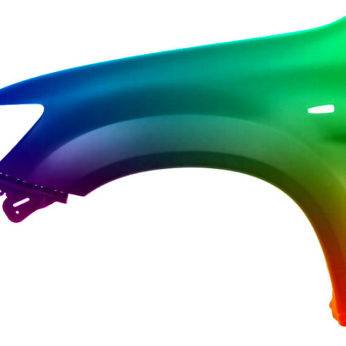 Parafango anteriore sinistro per Mitsubishi ASX (GA) 2010-2019 verniciato nel colore desiderato