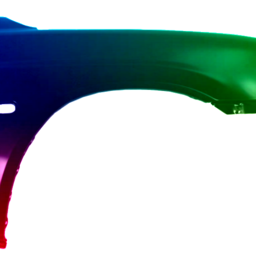 Parafango destro per Mitsubishi L200 1996-2001 verniciato nel colore desiderato