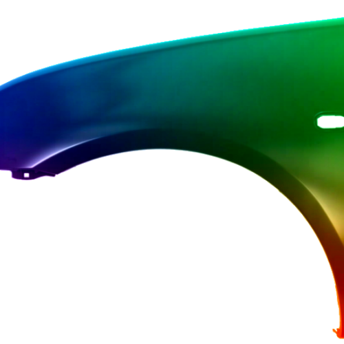 Parafango anteriore sinistro per Mitsubishi L200 2005-2010 verniciato nel colore desiderato