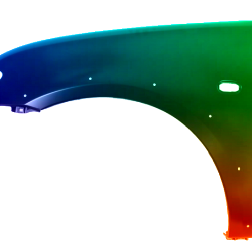 Parafango anteriore sinistro per Mitsubishi L200 2005-2010 verniciato nel colore desiderato