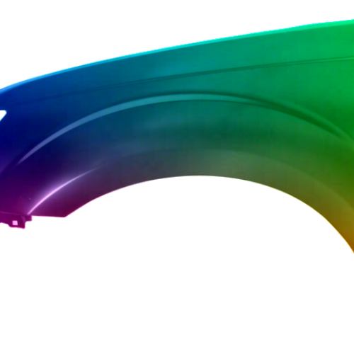 Parafango anteriore sinistro per Mitsubishi Outlander (CW0) 2007-2009 verniciato nel colore desiderato