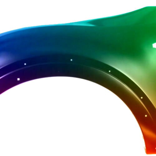 Parafango anteriore sinistro per Mitsubishi Pajero/Montero (V60/V70) 2000-2002 verniciato nel colore desiderato