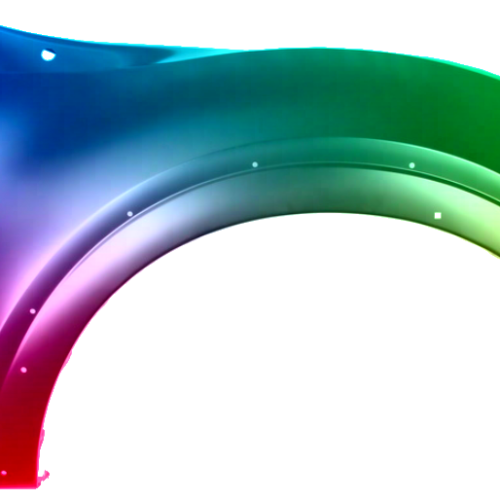 Parafango destro per Mitsubishi Pajero (V60/V70) 2003-2006 verniciato nel colore desiderato