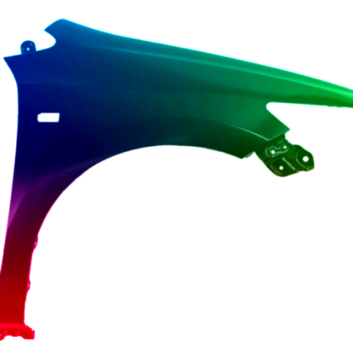 Parafango destro per Honda City (GM) Dal 2009 verniciato nel colore desiderato
