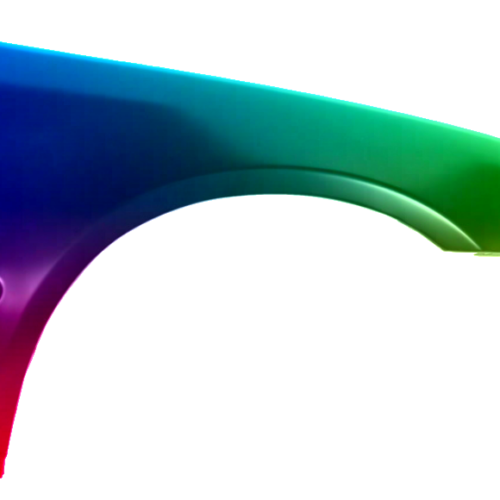 Parafango destro per Honda Civic HB/Coupé (EG/EJ) 1991-1995 verniciato nel colore desiderato