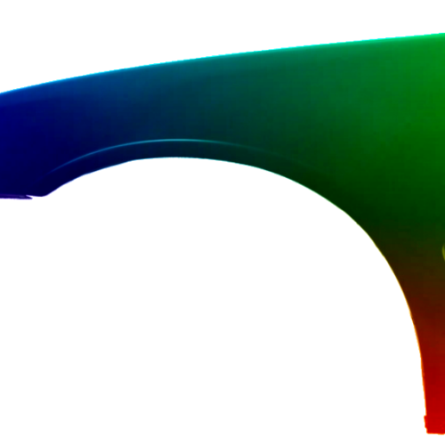 Parafango anteriore sinistro per Honda Civic Sdn (EG/EH9) 1991-1995 verniciato nel colore desiderato