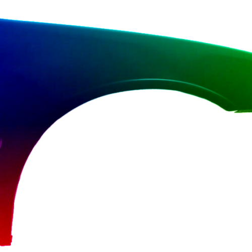 Parafango destro per Honda Civic Sdn (EG/EH9) 1991-1995 verniciato nel colore desiderato