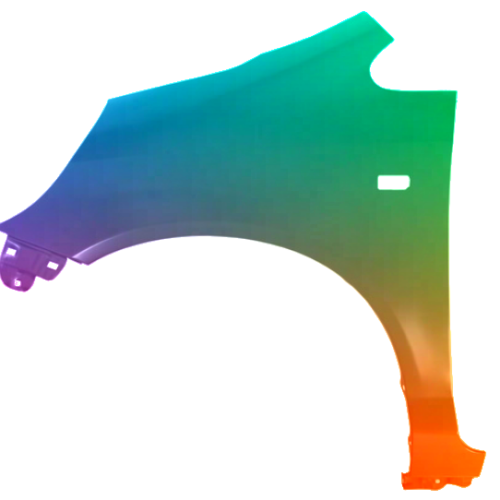 Parafango anteriore sinistro per Honda Jazz/Fit (GD) 2002-2008 verniciato nel colore desiderato