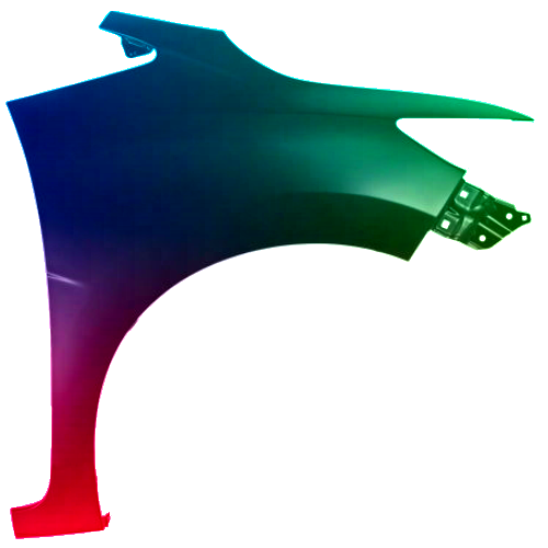 Parafango destro per Honda Jazz/Adatta il dal 2015 verniciato nel colore desiderato