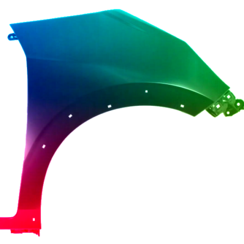 Parafango destro per Honda Jazz/Fit dal 2019 verniciato nel colore desiderato