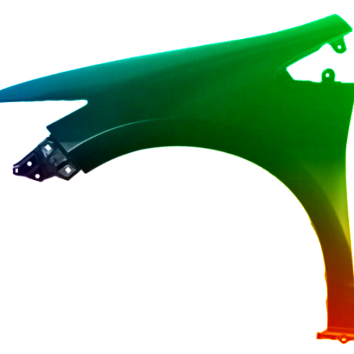 Parafango anteriore sinistro per Honda Insight (ZE2) Dal 2009 verniciato nel colore desiderato