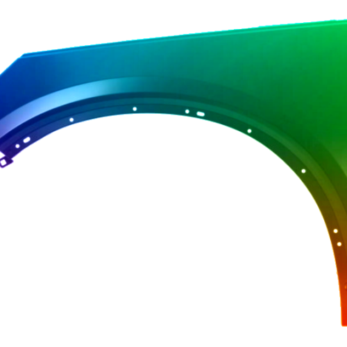Parafango anteriore sinistro per Volvo C40 Dal 2021 verniciato nel colore desiderato