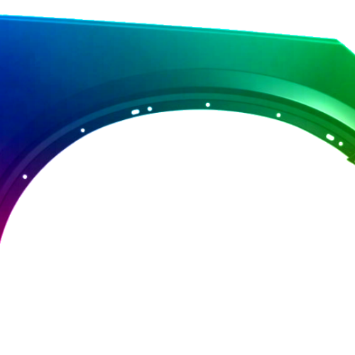Parafango destro per Volvo C40 Dal 2021 verniciato nel colore desiderato