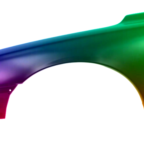 Parafango anteriore sinistro per Volvo S60 (RS/P24) 2004-2010 verniciato nel colore desiderato