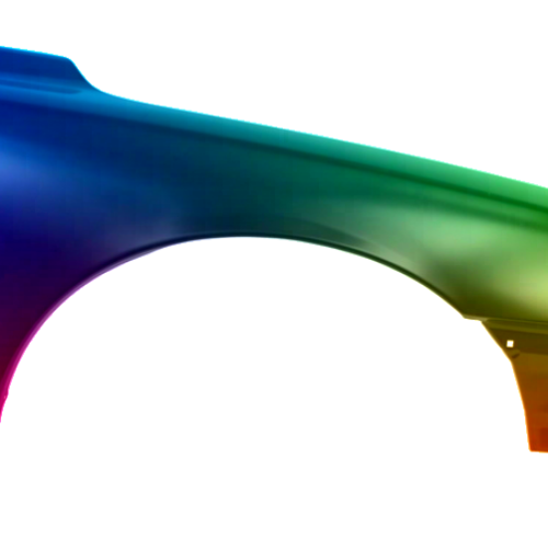 Parafango destro per Volvo S60 (RS/P24) 2004-2010 verniciato nel colore desiderato