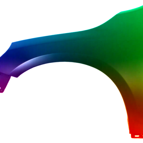 Parafango anteriore sinistro per Volvo S60/V60 (Y20) 2010-2013 verniciato nel colore desiderato