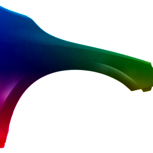 Parafango destro per Volvo S60/V60 (Y20) 2013-2017 verniciato nel colore desiderato