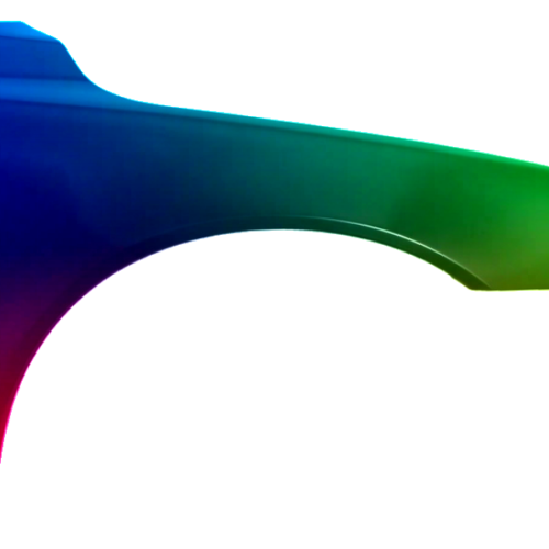 Parafango destro per Volvo V70 (BW) Dal 2007 verniciato nel colore desiderato