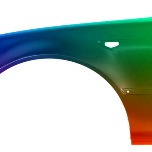 Parafango anteriore sinistro per BMW 3 (E46) Coupé/Cabrio 2003-2006 verniciato nel colore desiderato