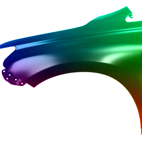 Parafango anteriore sinistro per Lexus RX (AL10) 2009-2012 verniciato nel colore desiderato