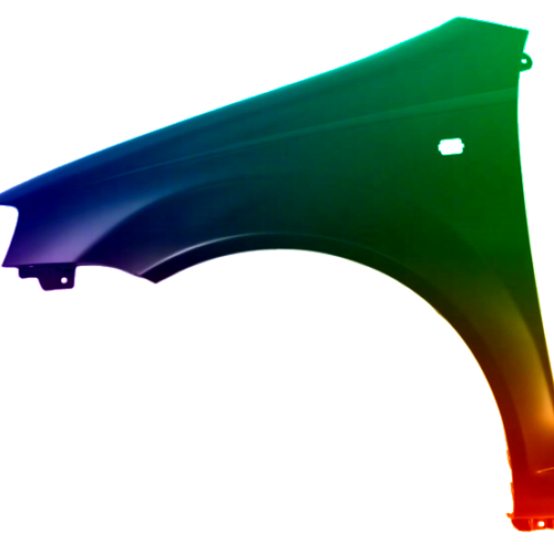Parafango anteriore sinistro per Chevrolet Aveo (T200) 2003-2006 verniciato nel colore desiderato