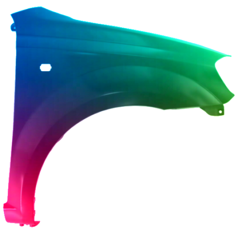 Parafango destro per Chevrolet Aveo SDN (T250) 2006-2011 verniciato nel colore desiderato