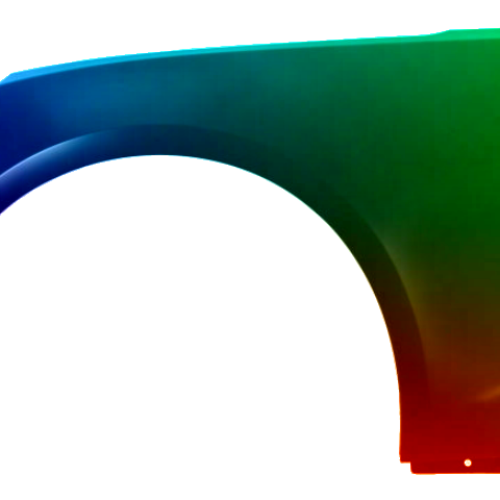 Parafango anteriore sinistro per Chevrolet Camaro dal 2015 verniciato nel colore desiderato