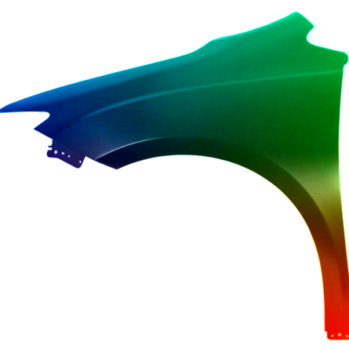 Parafango anteriore sinistro per Chrysler Pacifica 2016-2020 verniciato nel colore desiderato