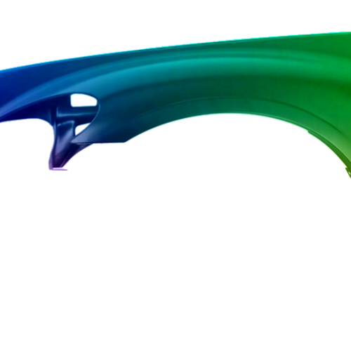 Parafango anteriore sinistro per Chrysler PT Cruiser (PT_) 2000-2005 verniciato nel colore desiderato