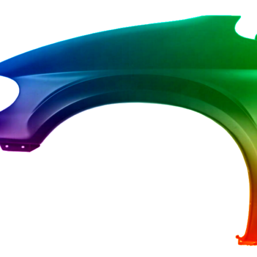 Parafango anteriore sinistro per Chrysler Voyager (RG/RS) 2000-2004 verniciato nel colore desiderato