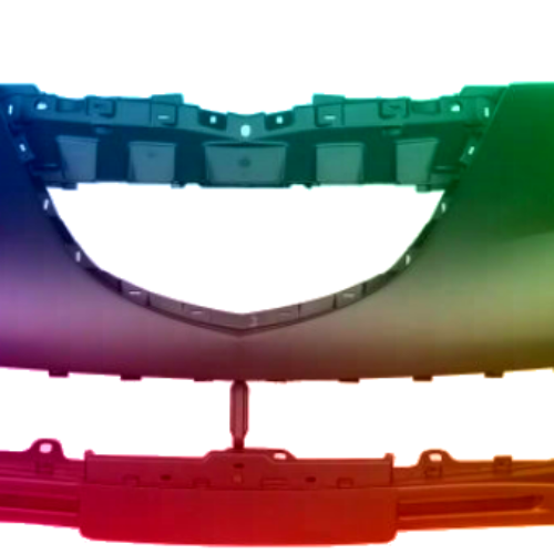 Paraurti anteriore per Chrysler Ypsilon (846) Dal 2011 verniciato nel colore desiderato