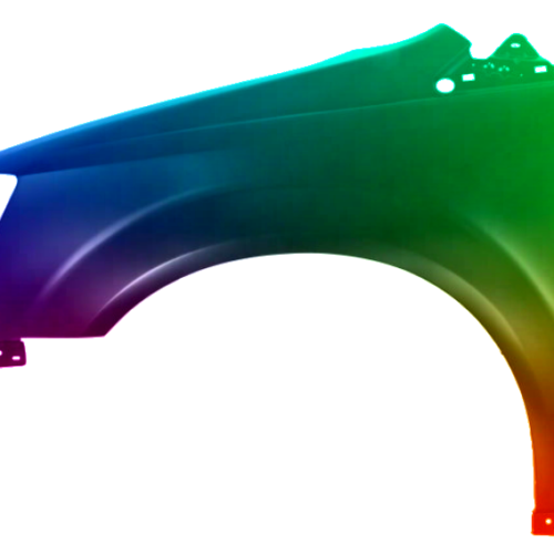 Parafango anteriore sinistro per Dodge Grand Caravan dal 2011 verniciato nel colore desiderato