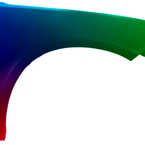 Parafango destro per Dodge Charger dal 2014 verniciato nel colore desiderato