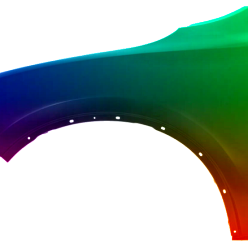 Parafango anteriore sinistro per Dodge Durango 2010-2020 verniciato nel colore desiderato