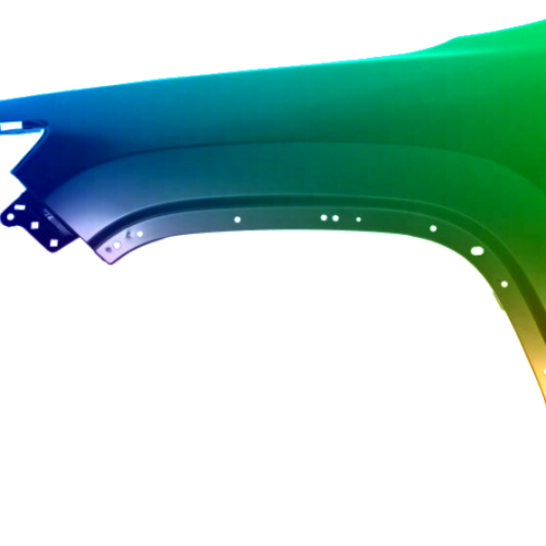 Parafango anteriore sinistro per Jeep Cherokee dal 2018 verniciato nel colore desiderato
