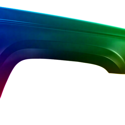 Parafango destro per Jeep Grand Cherokee (Z) 1993-1998 verniciato nel colore desiderato