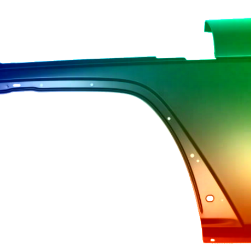 Parafango anteriore sinistro per Jeep Wrangler (JK) dal 2006 verniciato nel colore desiderato