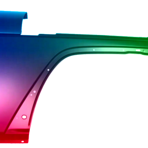 Parafango destro per Jeep Wrangler (JK) dal 2006 verniciato nel colore desiderato