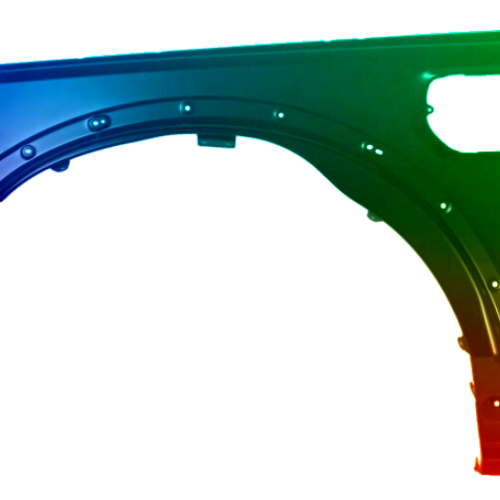 Parafango anteriore sinistro per Land Rover Discovery/LR4 (TAA) 2009-2016 verniciato nel colore desiderato