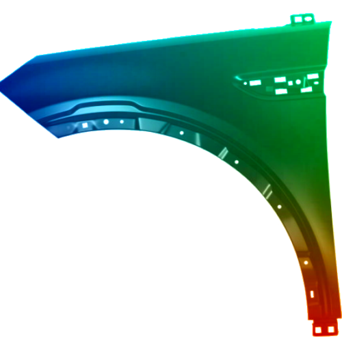 Parafango anteriore sinistro per Land Rover Discovery Sport Dal 2014 verniciato nel colore desiderato