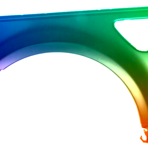 Parafango anteriore sinistro per Land Rover Range Rover Sport (LS) 2009-2013 verniciato nel colore desiderato