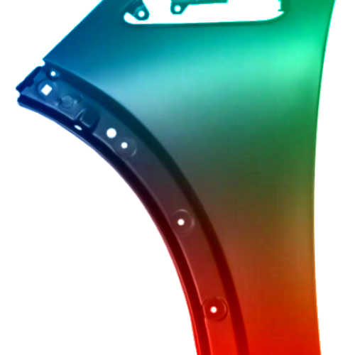 Parafango anteriore sinistro per Mini One/Cooper/Cabrio (R50/R52/R53) 2001-2007 verniciato nel colore desiderato