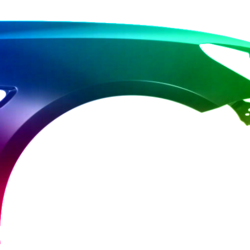 Parafango destro per Tesla Model 3 2017-2023 verniciato nel colore desiderato